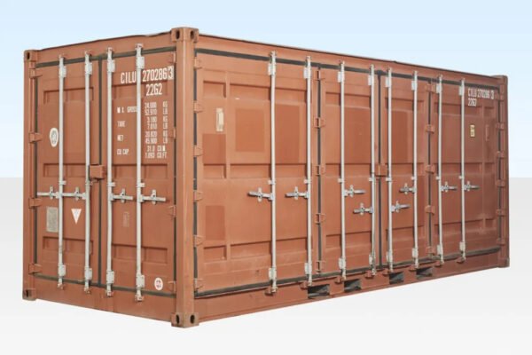 1-105.jpg Used 20Ft Open Side / Full Side Access Container