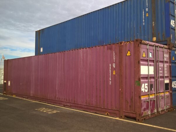 45′ HCPW Shipping Container Blue (RAL 5013)