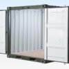 1-90.jpg 8ft One Trip Shipping Container Green (RAL 6007)