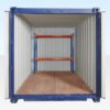 Adjustable, Heavy Duty Two Tier Racking For Rear Of Container