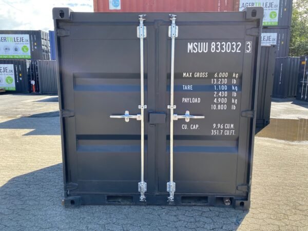10ft x 8ft Bunded Storage Container | Open Mesh Floor Hazardous Goods Store