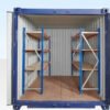 Adjustable, Heavy Duty Two Tier Racking For Rear Of Container