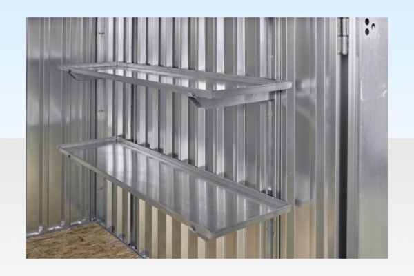 2-141.jpg 3M X 2.1M Flat Pack Storage Container – Galvanised