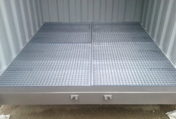 10Ft X 8Ft Open Mesh Floor Bunded Store