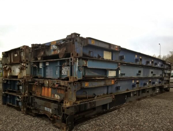 2-95.jpg 40ft x 8ft Used Shipping Container – Flat-Rack
