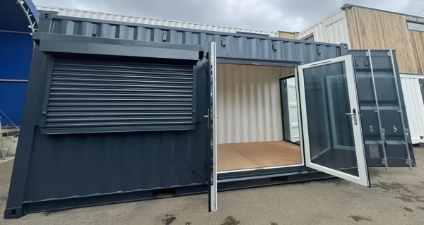 20ft-x-8ft-Custom-Shipping-Container-Conversion6.webp 20ft x 8ft Custom Shipping Container Conversion – Portable Building