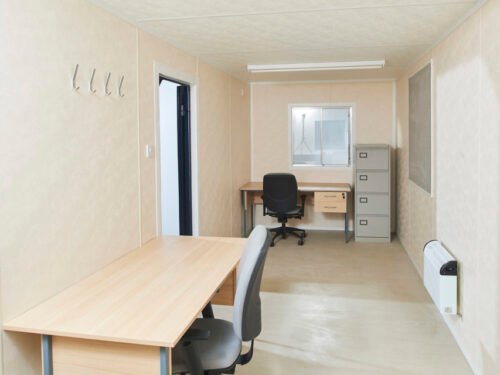 20Ft x 8Ft Steel Anti-Vandal Office Cabin