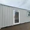 21ft x 8ft Custom Office Cabin – Refurbished Portable Building with A/C & Glazed Door