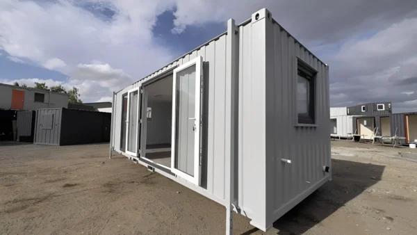 24ft x 9ft Site Office with Toilet – Sales Office / Marketing Suite / Portable Site Cabin