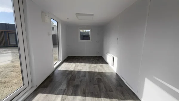 24ft x 9ft Site Office with Toilet – Sales Office / Marketing Suite / Portable Site Cabin