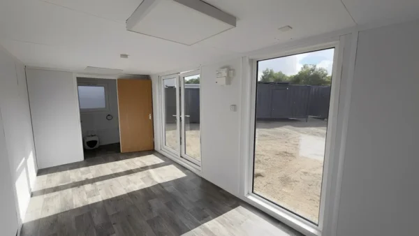 24ft x 9ft Site Office with Toilet – Sales Office / Marketing Suite / Portable Site Cabin
