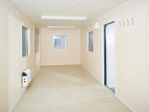 24Ft x 9Ft Steel Anti-Vandal Office Cabin