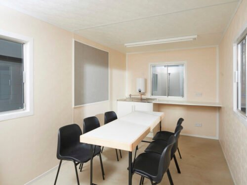 24Ft x 9Ft Steel Anti-Vandal Canteen Cabin