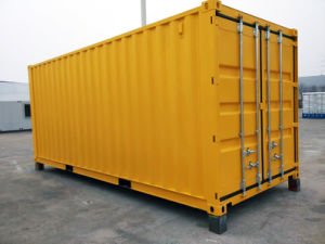 30ft x 8ft Shipping Container (One Trip) – Yellow