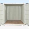 10ft x 8ft Shipping Container (One Trip) White (RAL 9003)