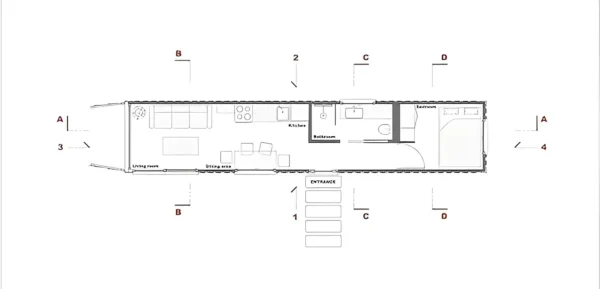 40Ft Living Container House – Shipping Container Home