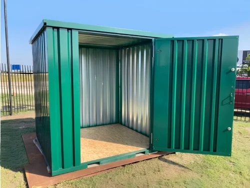 3M X 2.1M Flat Pack Storage Container