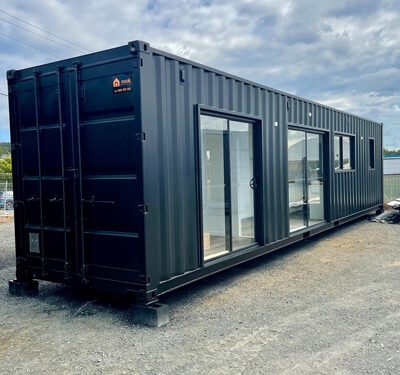 1+1 Double Mains Toilet 8Ft x 5Ft (Bottle Green)