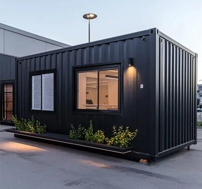 1+1 Double Mains Toilet 8Ft x 5Ft (Bottle Green)