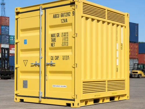 10ft Premium Bunded Store with Shelving – Hazardous Goods Storage Container