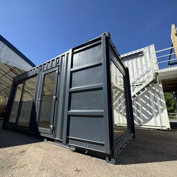 20ft Custom 2 20ft Custom Shipping Container Office – Portable Garden Office