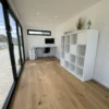 20ft Custom Shipping Container Office – Glass Front Portable Building