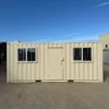 20ft Insulated 10 20ft Insulated Office Container – Portable Site Office with A/C