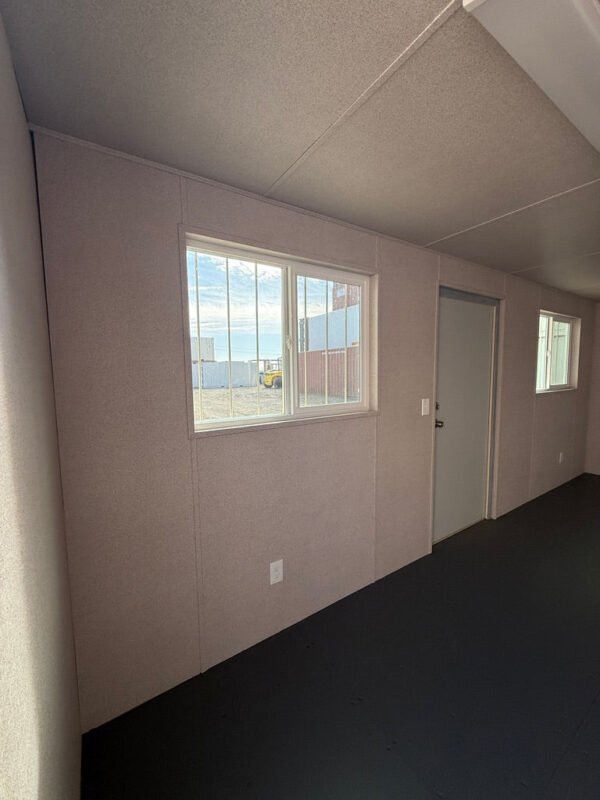 20ft Insulated 4 20ft Insulated Office Container – Portable Site Office with A/C