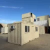 20ft Insulated 7 20ft Insulated Office Container – Portable Site Office with A/C