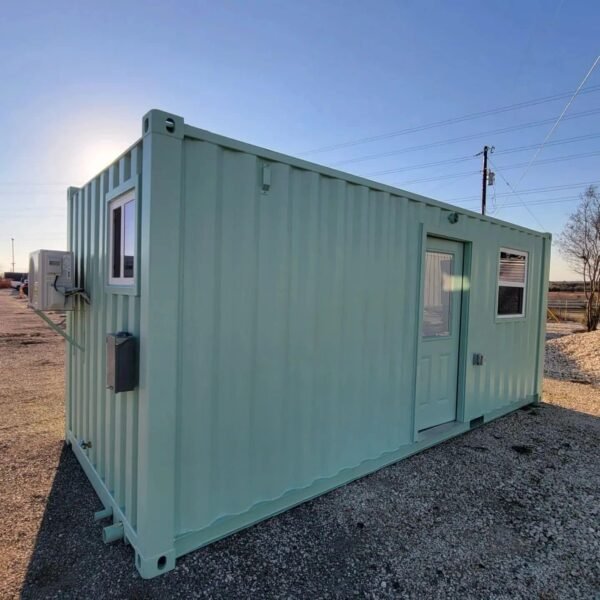20ft Shipping Container Office with Restroom – Portable Building