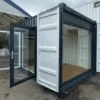 20ft Shipping Container Office – Glass Corner Design