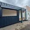 20ft Shipping Container Office – Glass Corner Design