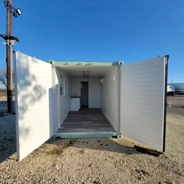 20ft Shipping Container Office with Restroom – Portable Building