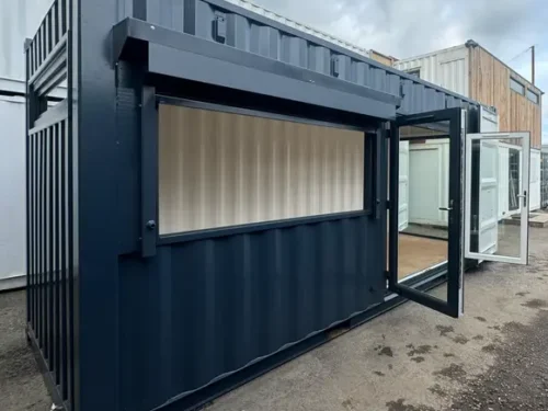 20ft Shipping 6 20ft Shipping Container Office – Glass Corner Design