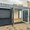 20ft Shipping Container Office – Glass Corner Design
