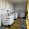 20ft bunded 20ft Premium Open Mesh Floor Bunded Store – Hazardous Goods Storage Container