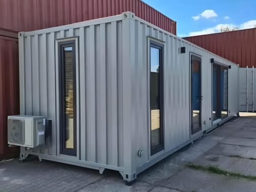 40ft Shipping 1 40ft Shipping Container Office with Kitchen & Bathroom – Portable Building