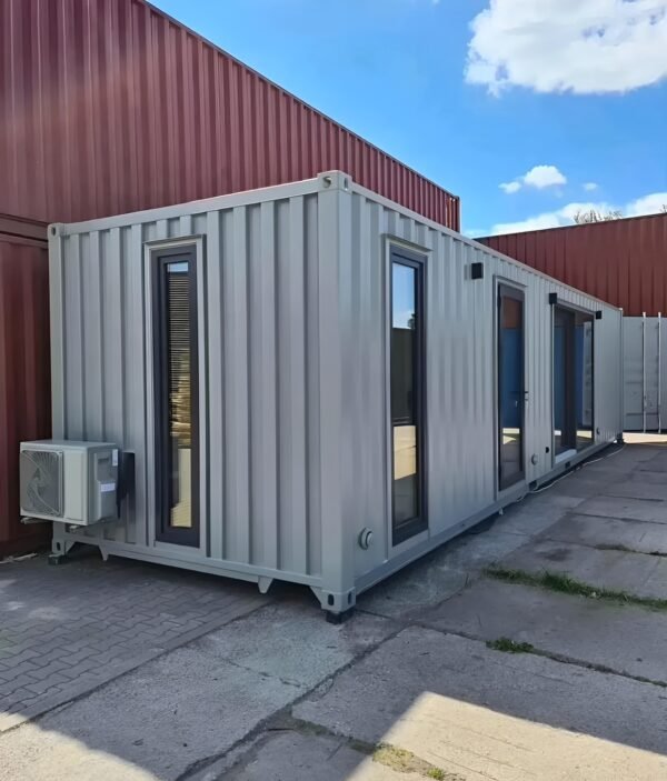 40ft Shipping Container Office with Kitchen & Bathroom – Portable Building
