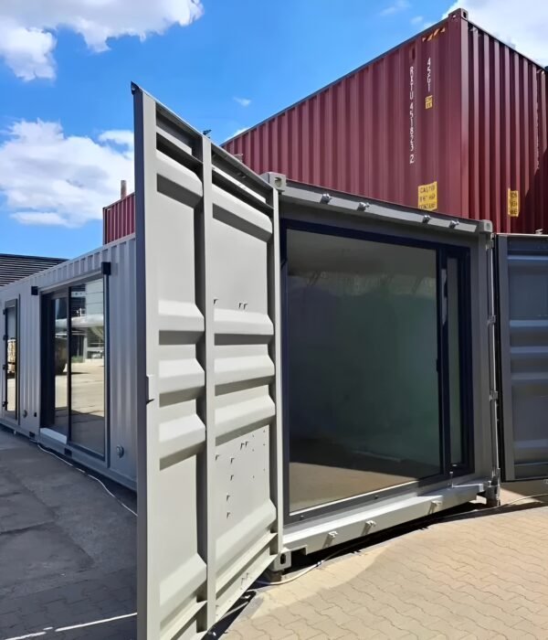 40ft Shipping Container Office with Kitchen & Bathroom – Portable Building