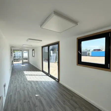 40ft Shipping Container Office | Open Plan | Portable Building