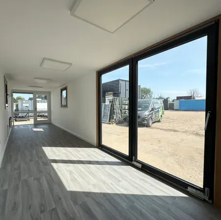 40ft Shipping Container Office | Open Plan | Portable Building