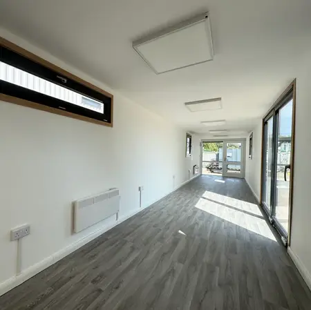 40ft Shipping Container Office | Open Plan | Portable Building