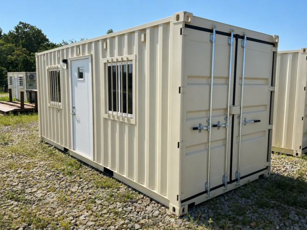 20ft Office Shipping Container | Insulated Portable Office with AC