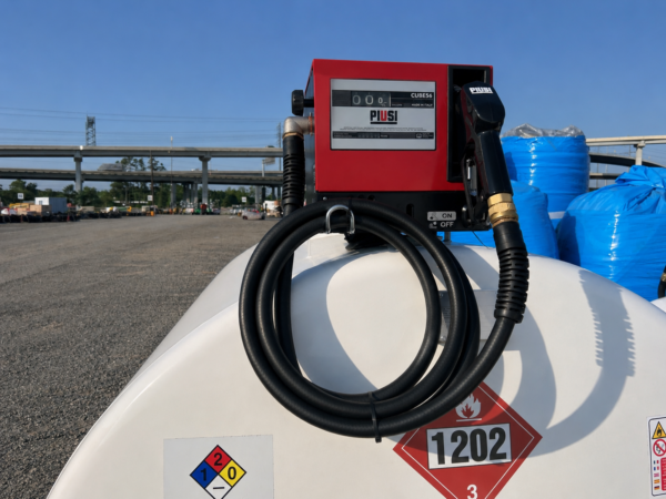 2026 AM Tank 1,050 Gallon Bunded Skid Mounted Steel Diesel Fuel Tank with Pump