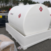 2376 Gallon Bunded Skid Mounted Diesel Fuel Tank with Pump
