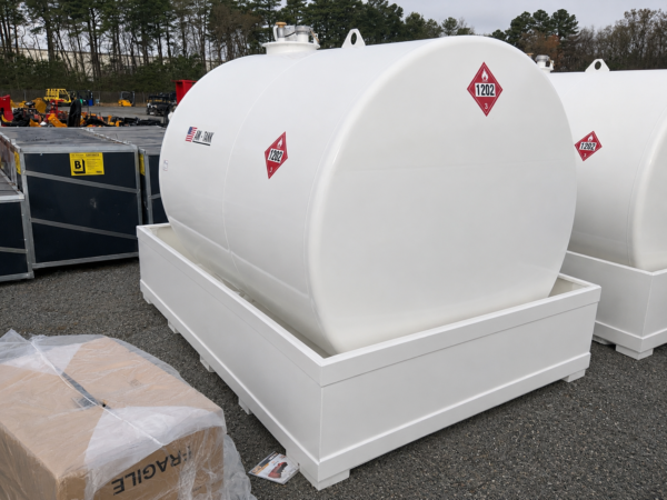 2376 Gallon Bunded Skid Mounted Diesel Fuel Tank with Pump