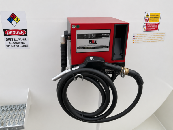 2376 Gallon Bunded Skid Mounted Diesel Fuel Tank with Pump