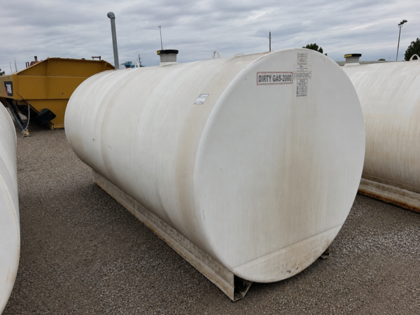 2000 Gallon Skid Mounted Steel Fuel Storage Tank