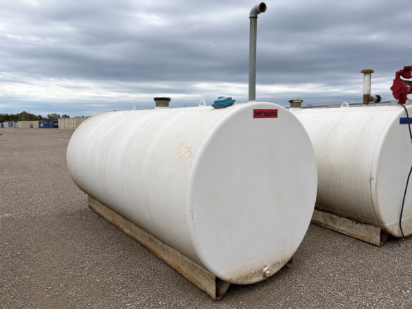 2000 Gallon Skid Mounted Steel Fuel Storage Tank