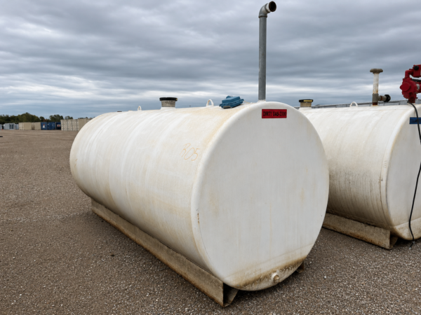 2000 Gallon Skid Mounted Steel Fuel Storage Tank